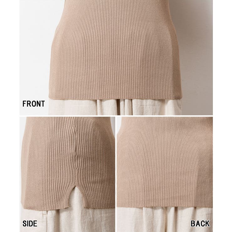 ボートネックフレンチスリーブサマーニット | atONE | 詳細画像40 