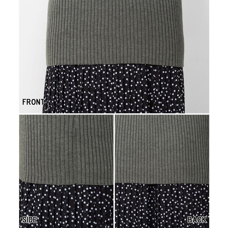 メロウ襟タートルネックリブニット | atONE | 詳細画像54 