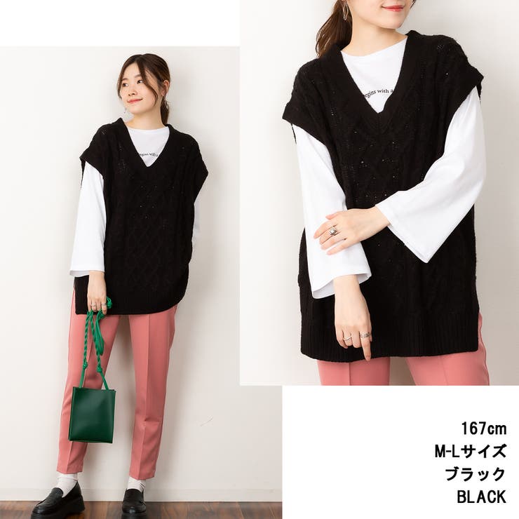 ブフト bukht 21SS SCHOOL BIGGEST V-VEST ニットベスト ミドル