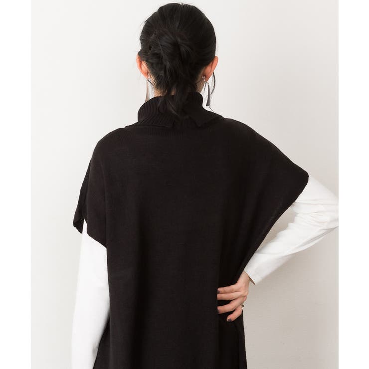 ハイネックロングベスト | atONE | 詳細画像18 