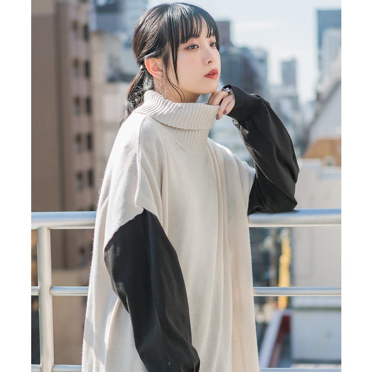 ハイネックロングベスト | atONE | 詳細画像22 