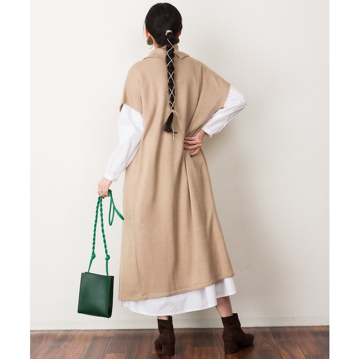 ハイネックロングベスト | atONE | 詳細画像27 