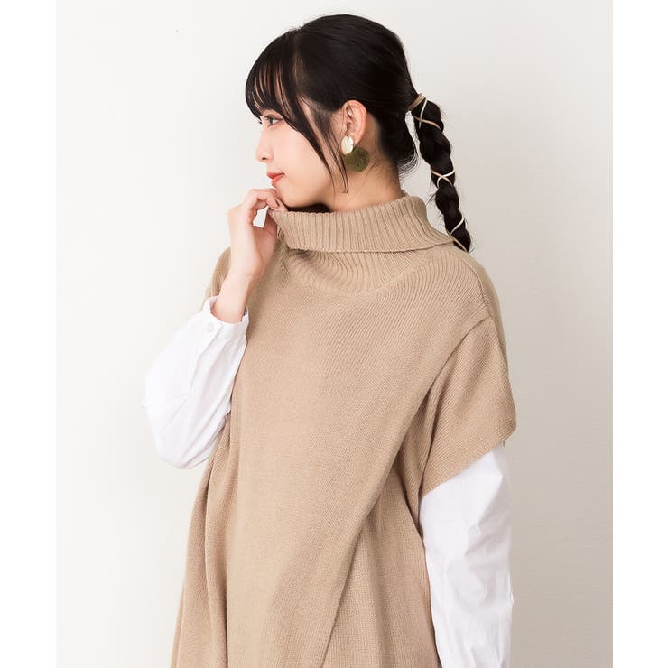 ハイネックロングベスト | atONE | 詳細画像29 