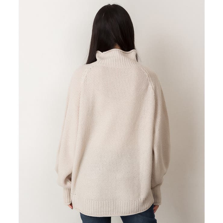 チャンキー鹿の子編みセーター | atONE | 詳細画像29 