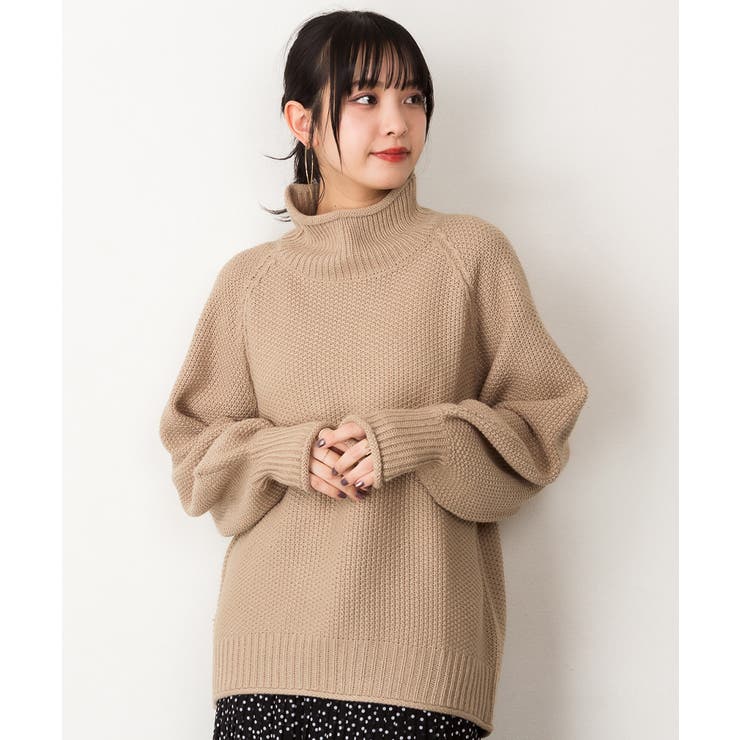チャンキー鹿の子編みセーター | atONE | 詳細画像33 