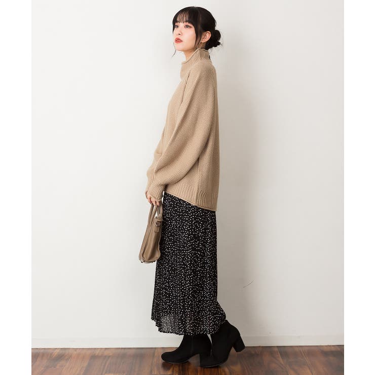 チャンキー鹿の子編みセーター | atONE | 詳細画像37 