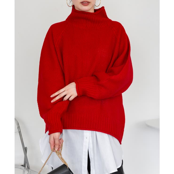 チャンキー鹿の子編みセーター | atONE | 詳細画像39 