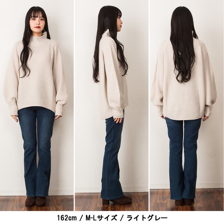 チャンキー鹿の子編みセーター | atONE | 詳細画像7 