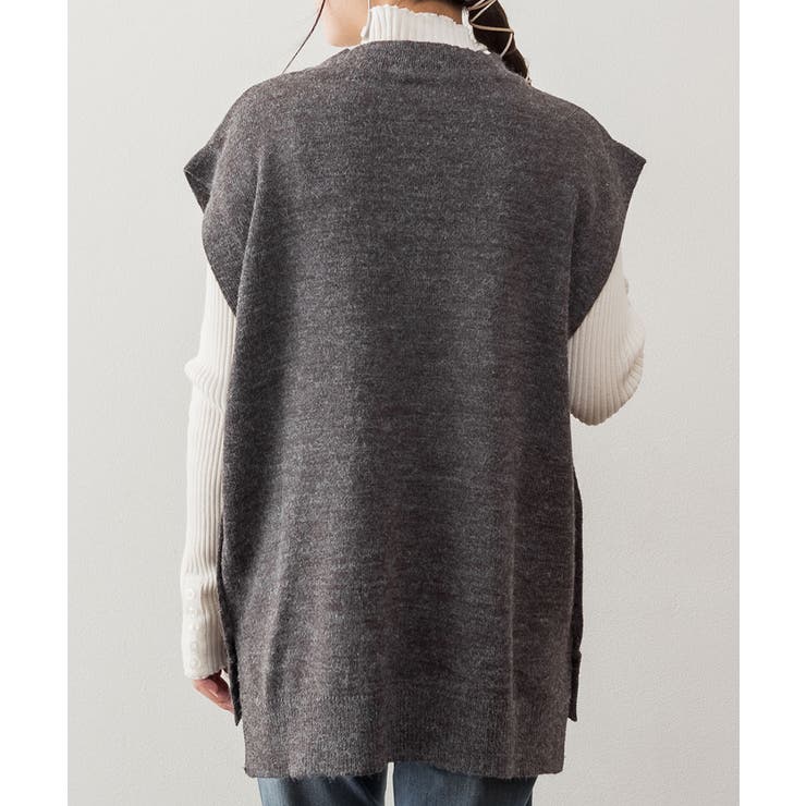 サイドボタンベスト | atONE | 詳細画像16 