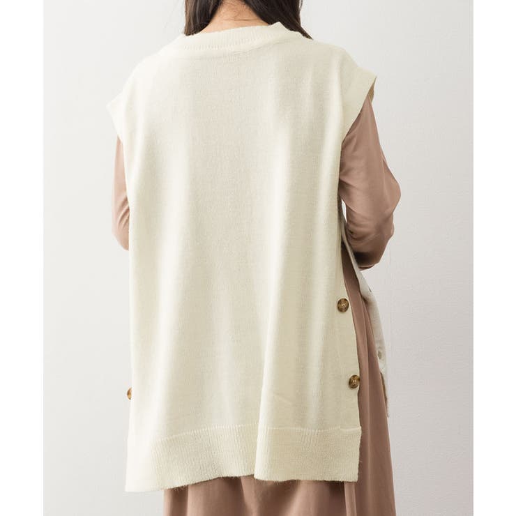 サイドボタンベスト | atONE | 詳細画像23 