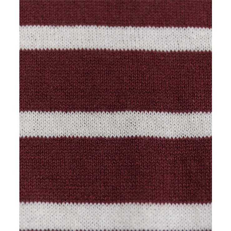 Vネックボーダーニット | atONE | 詳細画像48 