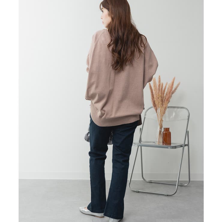 ドルマンシルエット5分袖ニット | atONE | 詳細画像41 