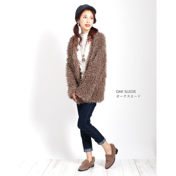 3cm ヒール ファー付き | attagirl  | 詳細画像5 