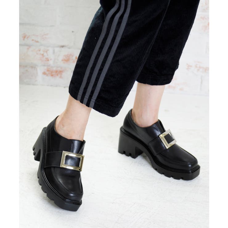 スクエアトゥバックルシューズ | attagirl  | 詳細画像12 