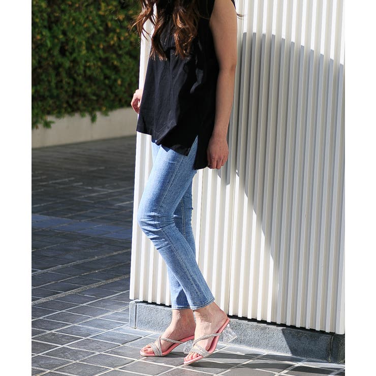 7cmクリアヒールミュールサンダル | attagirl  | 詳細画像11 