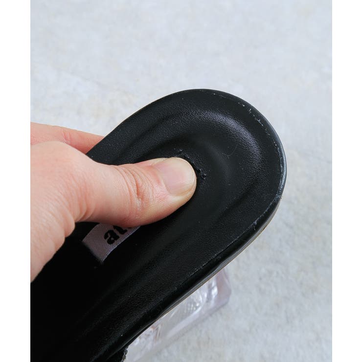 7cmクリアヒールミュールサンダル | attagirl  | 詳細画像5 