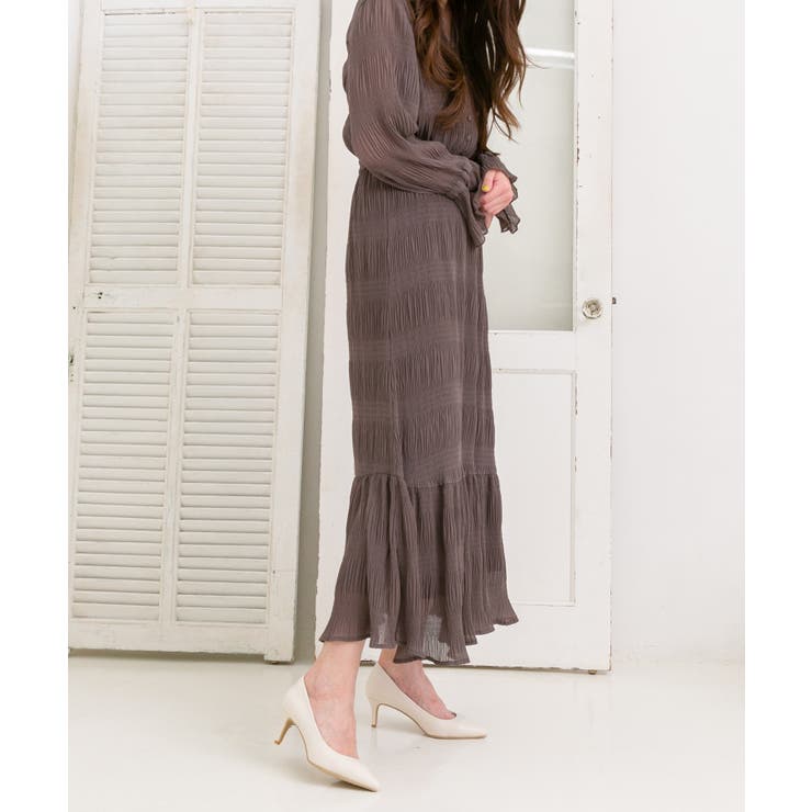 6.5cmヒールポインテッドトゥリラックスフィットパンプス | attagirl  | 詳細画像9 