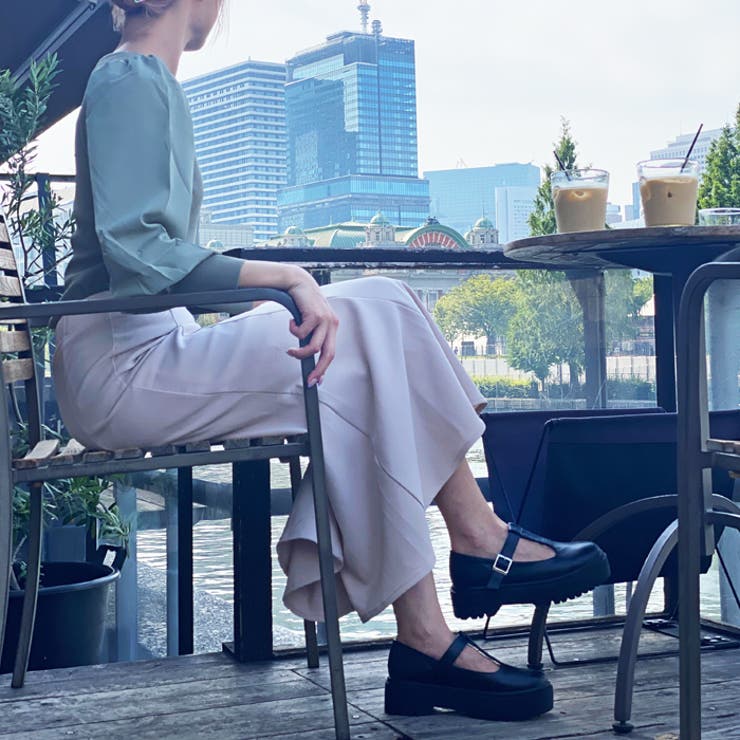 Lace Ladies スニーカー タグ付き厚底ストラップアグリー