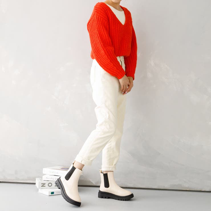 トラックソールチェルシーブーツ | attagirl  | 詳細画像26 