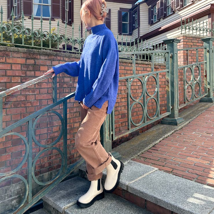 トラックソールチェルシーブーツ | attagirl  | 詳細画像43 