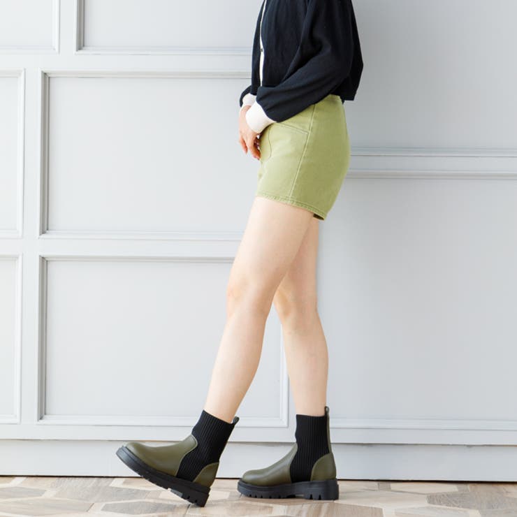 トラックソールニットブーツ | attagirl  | 詳細画像39 