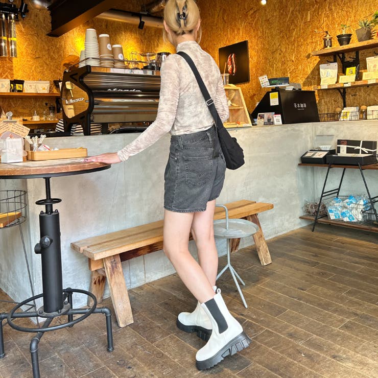 EMODA★サイドゴアラウンドブーツ★ ステップヒールバルキーサボ２点 楽天市場】EMODA エモダ ブーツ エモダ サイド ゴア ラウンド