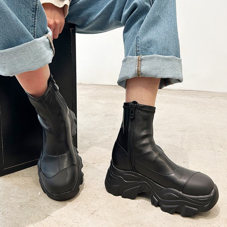 Rick Owens ポケットチューブブーツ ダブルパンツブーツ ロング Rick Owens ポケットチューブブーツ ダブルパンツブーツ ロング