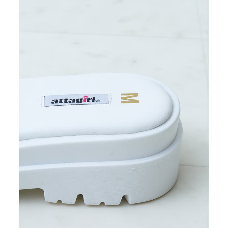 厚底チェーンモチーフミュールサンダル | attagirl  | 詳細画像6 