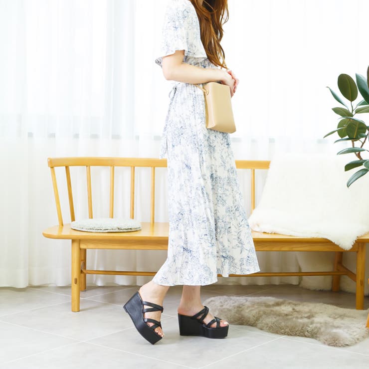 クロスベルトミュールサンダル | attagirl  | 詳細画像11 