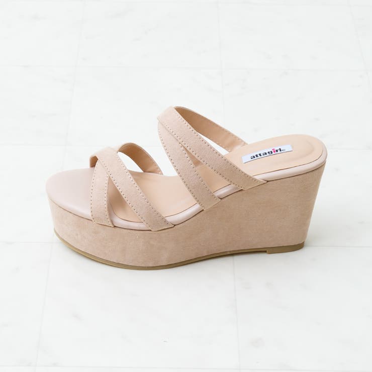 クロスベルトミュールサンダル | attagirl  | 詳細画像4 