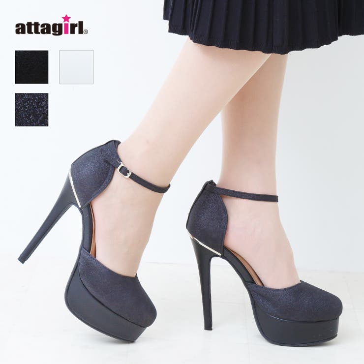 ストラッププラットフォームパンプス | attagirl  | 詳細画像1 