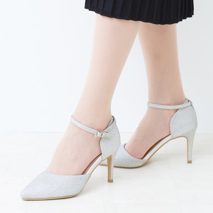 Galina OHGA ダブルストラップパンプス　24cm おすすめ OHGA◇ダブルストラップパンプス/24cm/BLK/OHGA-105