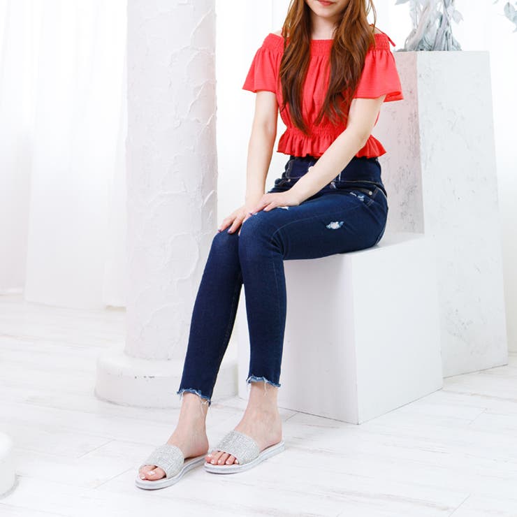 ジルコニックフラットサンダル | attagirl  | 詳細画像16 