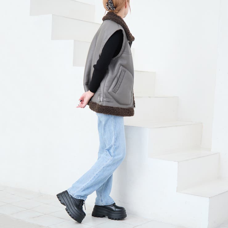 厚底レースアップシューズ | attagirl  | 詳細画像16 