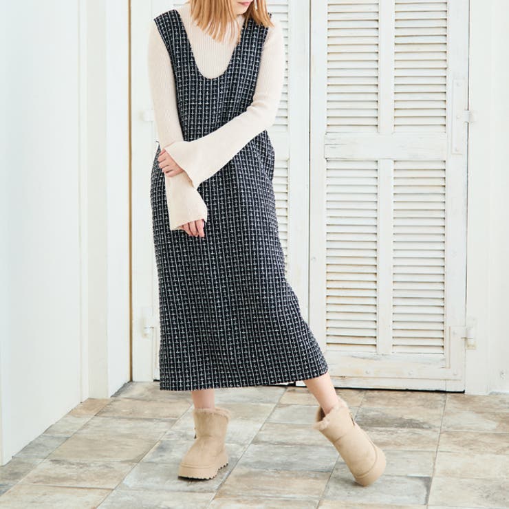 UGG (アグ) サイドジップ ムートンブーツ Classic Mini Zipper