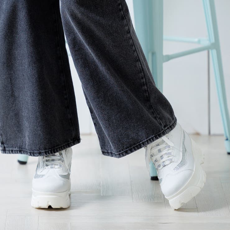 厚底レースアップスニーカー attagirl アタガール | attagirl  | 詳細画像20 