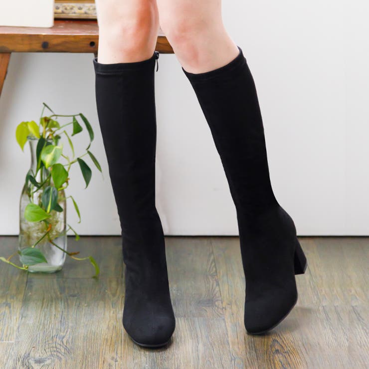 ロングブーツ ANDY BOOTS 厚底ロングブーツ（ブーツ・ブーティ） | csT&P（エスペランサ