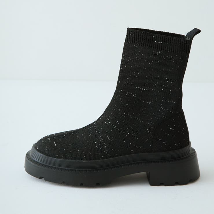 ストレッチニットソックスブーツ | attagirl  | 詳細画像5 