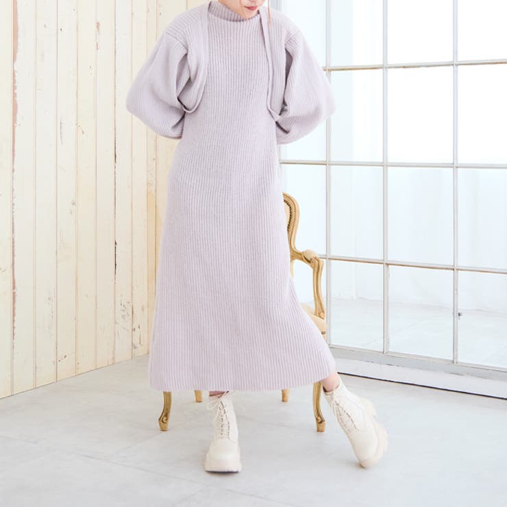 スニーカーソールレースアップニットブーツ | attagirl  | 詳細画像25 