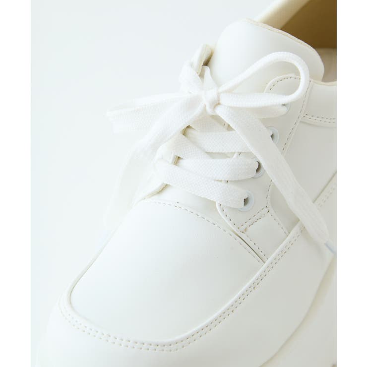 厚底レースアップスニーカー | attagirl  | 詳細画像5 