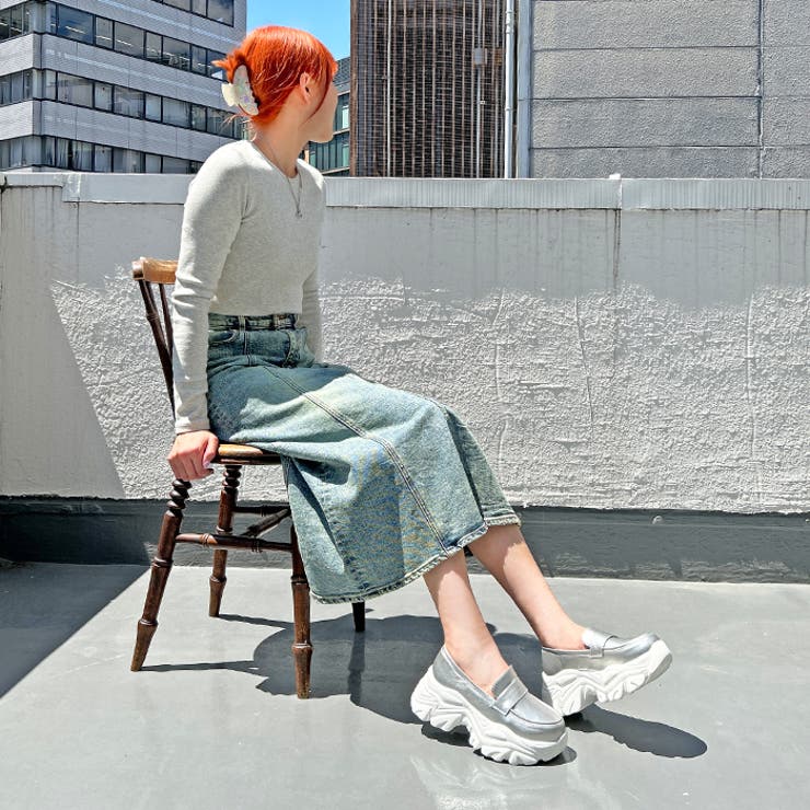 厚底コインローファー | attagirl  | 詳細画像30 