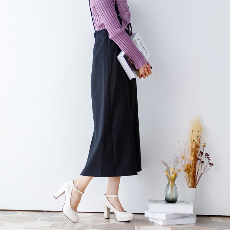 9cmチャンキーヒールラウンドトゥストラップパンプス | attagirl  | 詳細画像46 