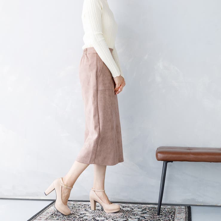 9cmチャンキーヒールラウンドトゥストラップパンプス | attagirl  | 詳細画像49 