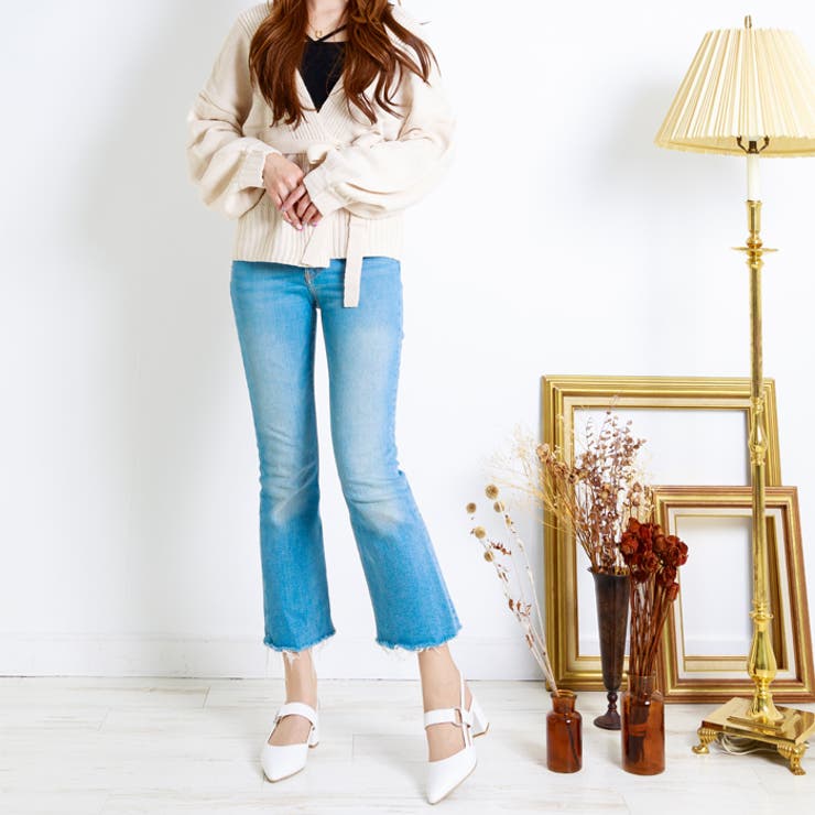 ポインテッドトゥバックストラップミュールパンプス | attagirl  | 詳細画像43 