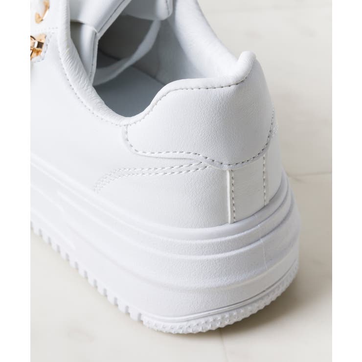 ジッパーデザインレースアップスニーカー | attagirl  | 詳細画像6 