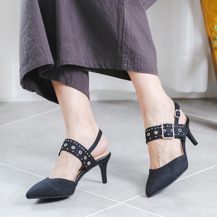 Nine West ゴールドチェーン スリングバックストラップ パンプス 楽天市場】8/7 9:59マデ 3499円 送料無料 パンプス 走れる 履き