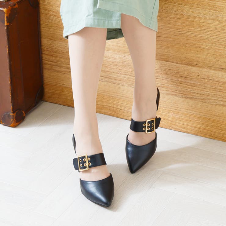 ベルト付きセパレートパンプス | attagirl  | 詳細画像21 