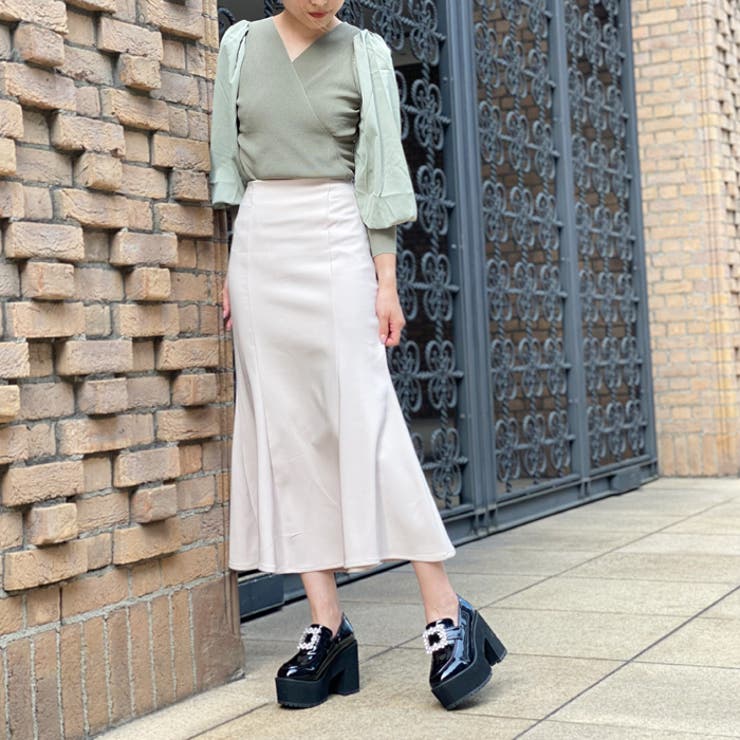 厚底ビジューバックルローファー | attagirl  | 詳細画像43 