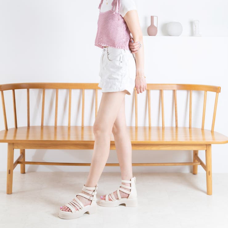 厚底マルチストラップブーツサンダル | attagirl  | 詳細画像41 