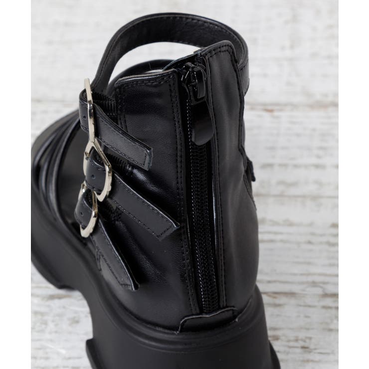 厚底マルチストラップブーツサンダル | attagirl  | 詳細画像5 